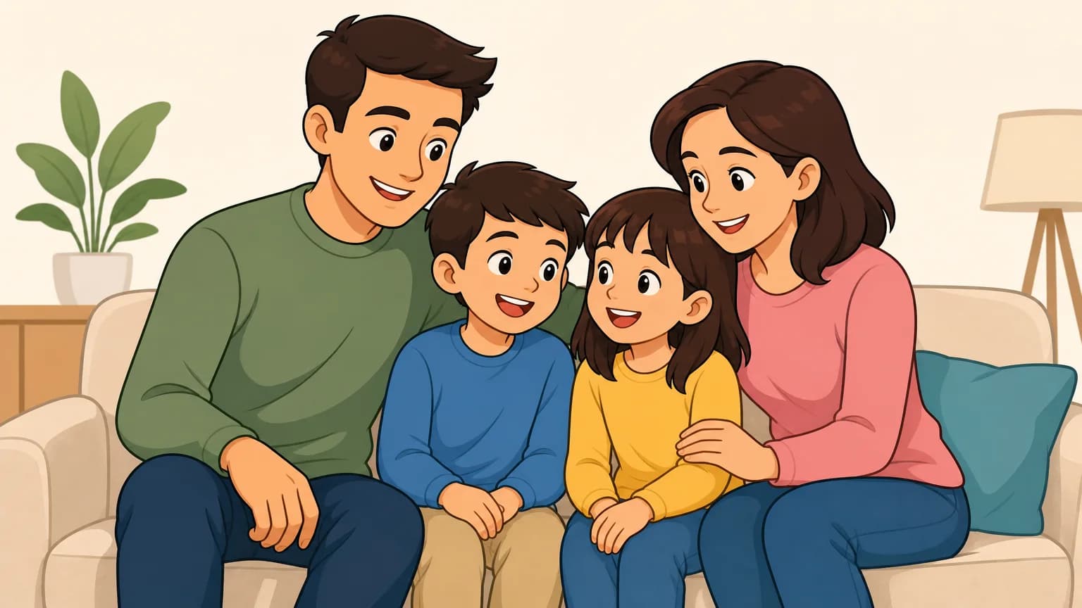 Chủ đề gia đình và các mối quan hệ