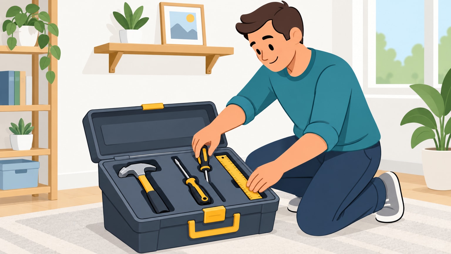 Minh họa put away: cất đúng chỗ