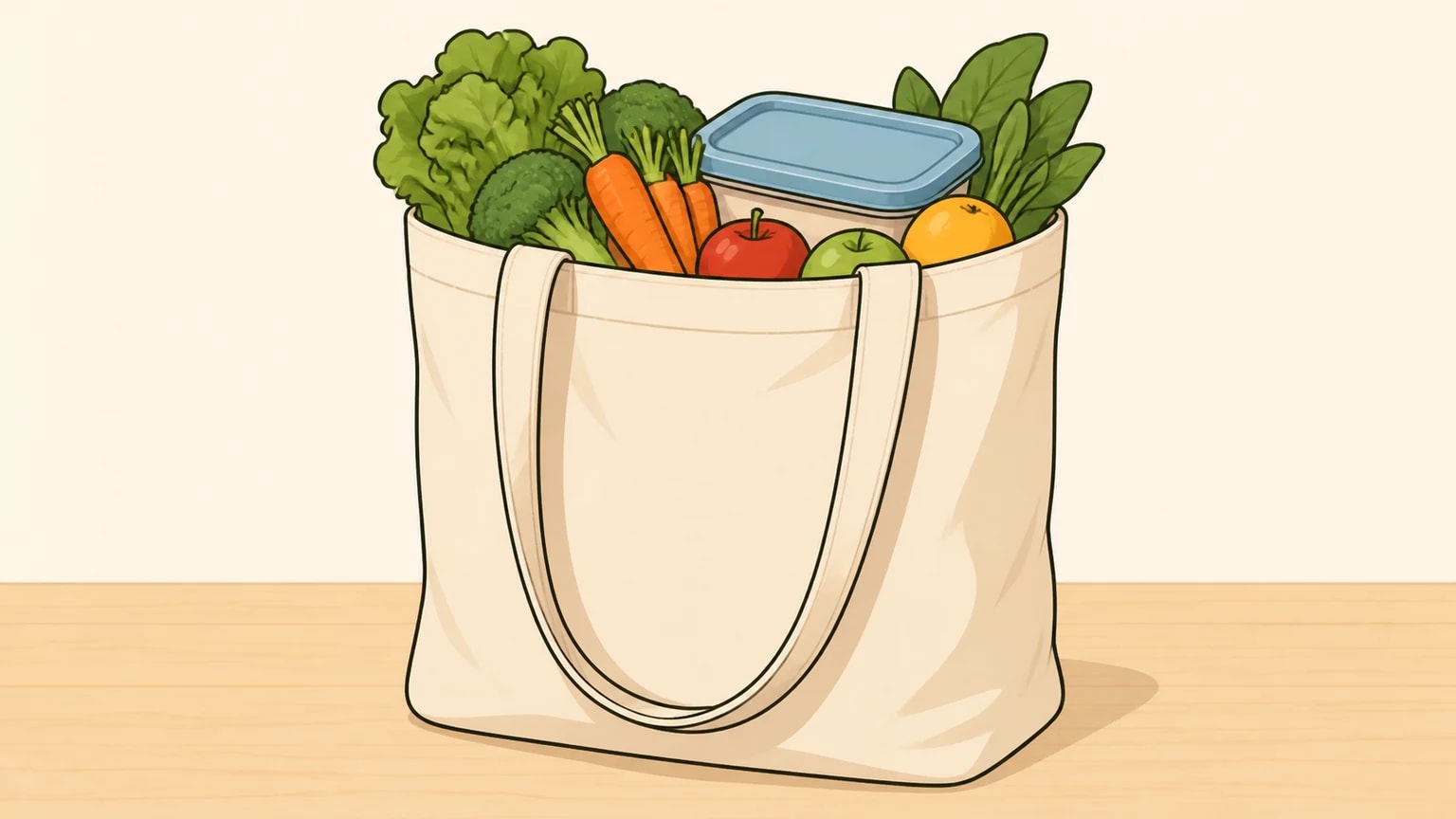 Minh họa tote bag