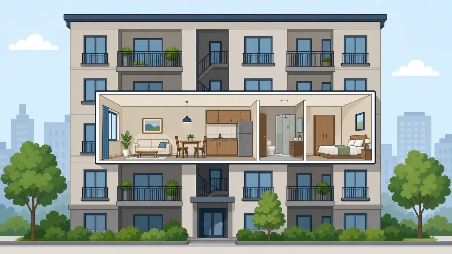 Minh họa apartment