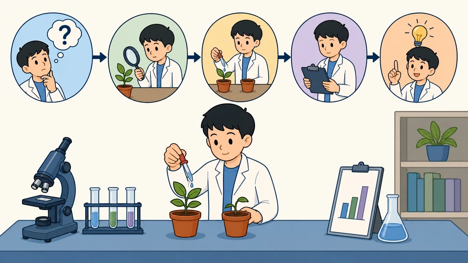 Minh họa scientific method